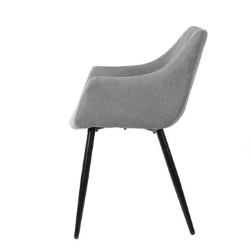 Chaise Fiona avec accoudoirs de Somcasa | Kasa-magasin