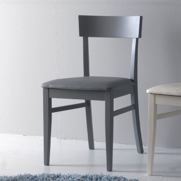 The New Age Chair med malt trestruktur