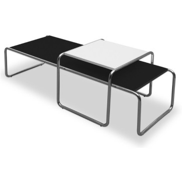 Re-edition of Marcel Breuer's Laccio Coffee Table in laminate