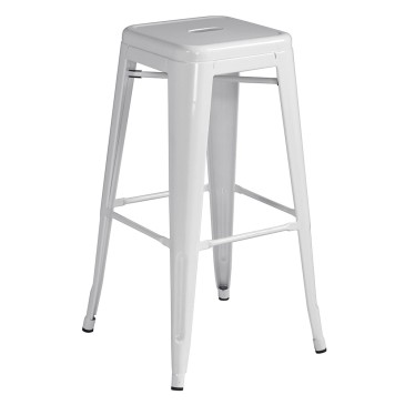 Stackable Metal Outdoor Stools