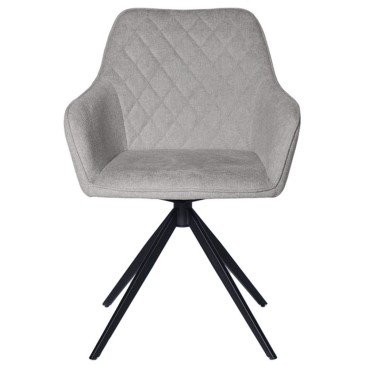 fauteuil gris clair