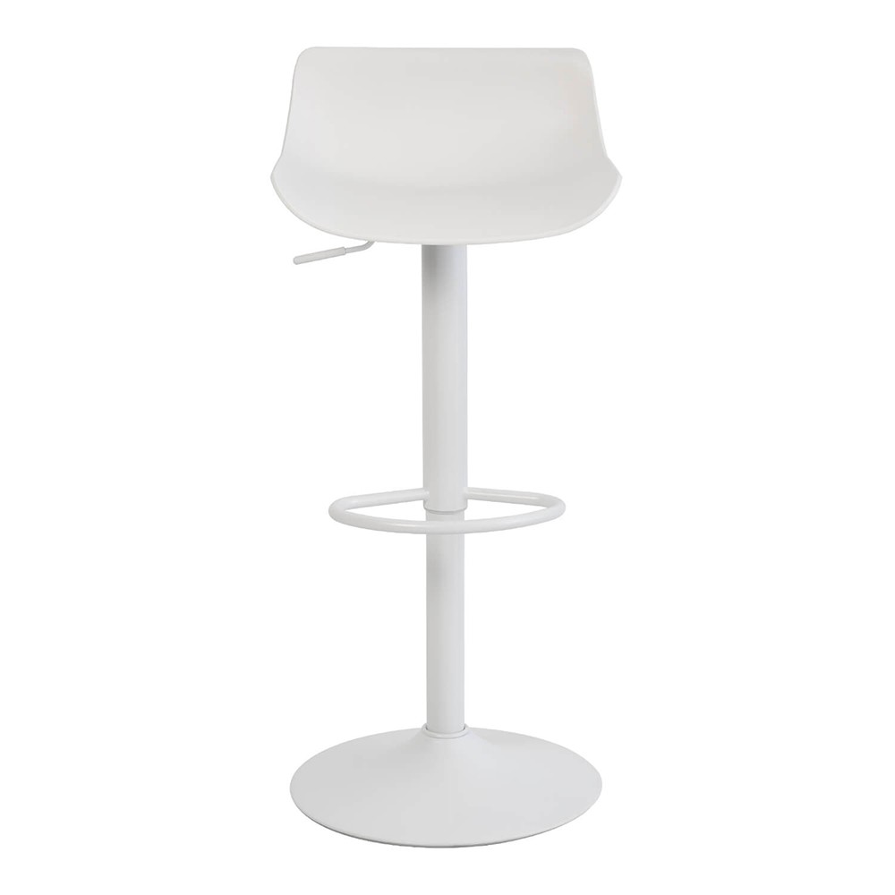 Stools with metal base and polypropylene structure and seat