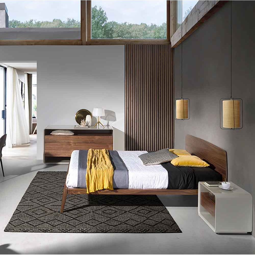 Double bed by Angel Cerdà suitable for modern bedrooms