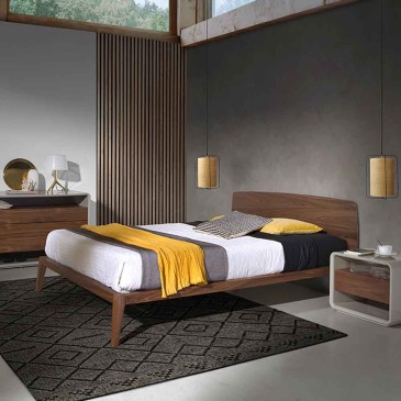 modern double bed