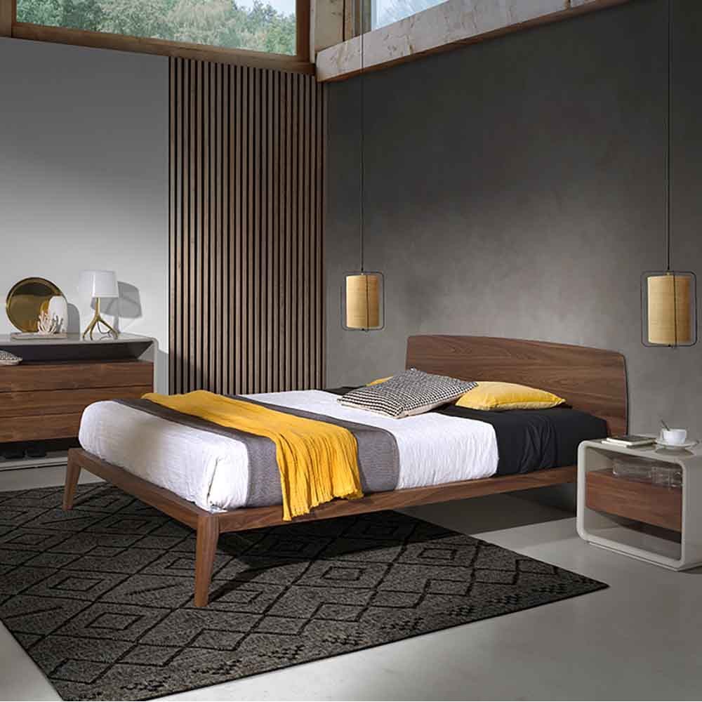 Double bed by Angel Cerdà suitable for modern bedrooms