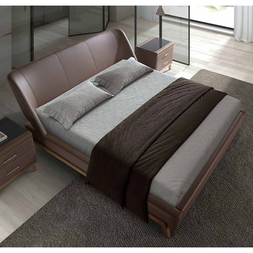 Cama de casal designer Angel Cerda para quem gosta de conforto