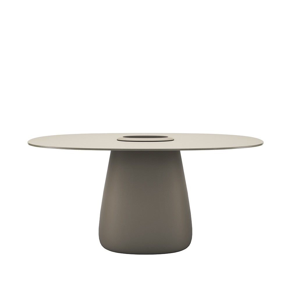 Elegant and sturdy table from the Cobble line by Qeeboo