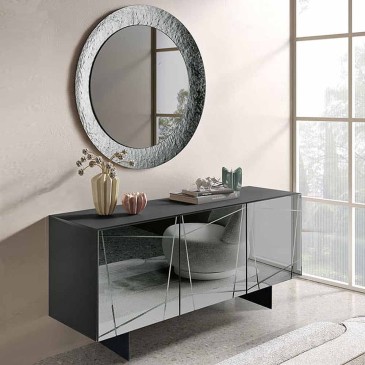 Bright and refined modern and linear furnishing sideboard