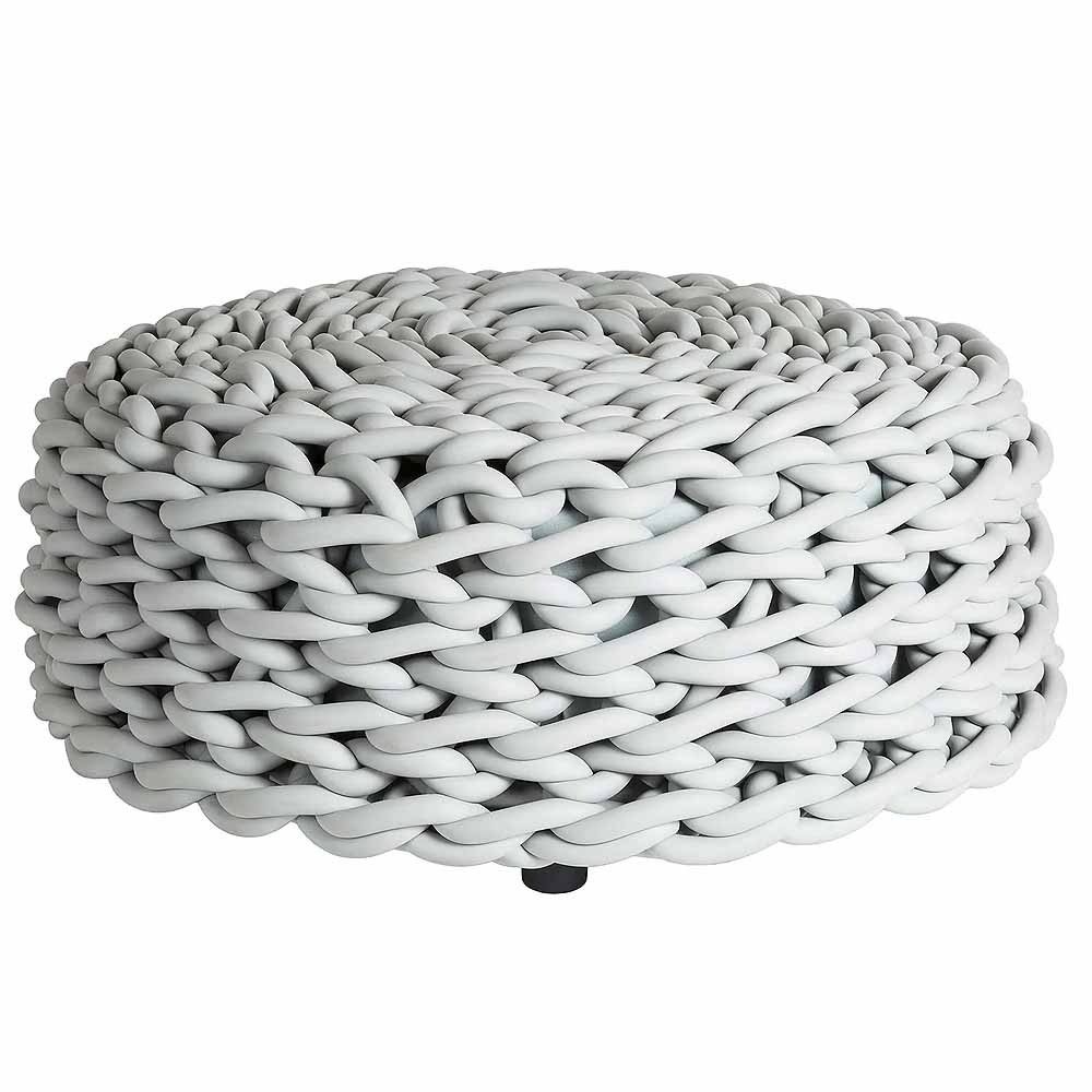 Pouf Covo Rebels en corde néoprène pour l'intérieur et l'extérieur