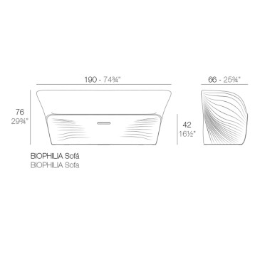 Vondom Biophilia Sofa aus...