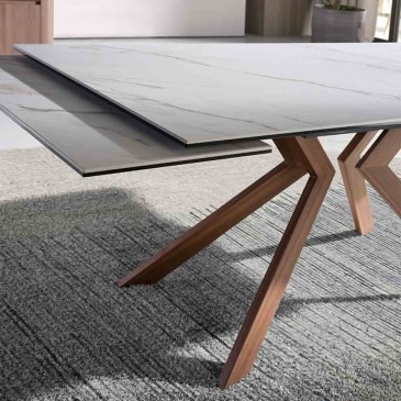 Extendable table 1120 by Angel Cerdà suitable for living room