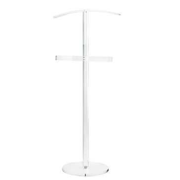 Homo valet stand by Vesta in refined acrylic crystal