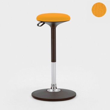 Shake oscillating and adjustable stool by Viganò