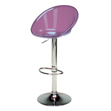 Tabouret réglable Sphere de Grandsoleil avec assise enveloppante confortable