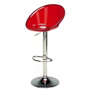 Taburete ajustable Sphere de Grandsoleil en un cómodo asiento envolvente