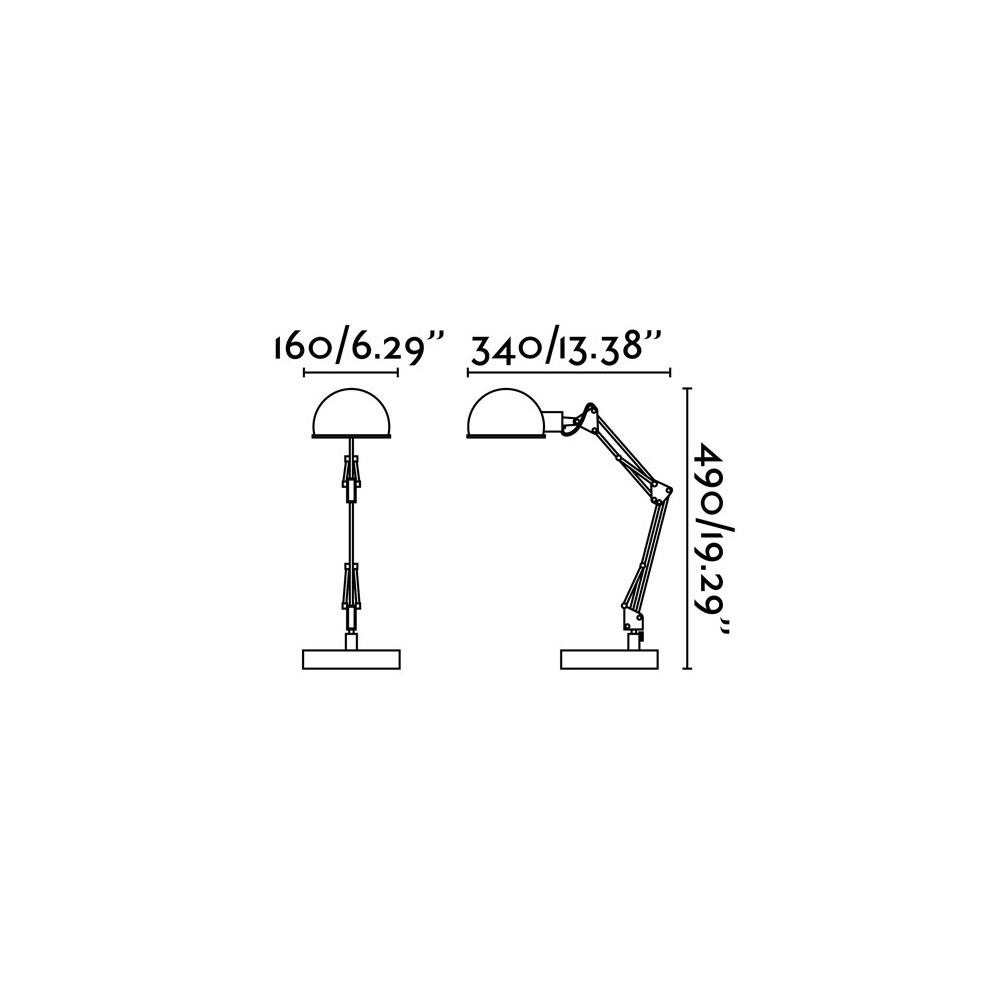 Lampe moderne de Faro Barcelona pour études ou bureaux