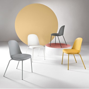 Gepolsterter Stuhl Ikone Casa Lete zur Einrichtung von Wohnzimmer und Küche