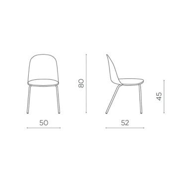 Ikone Casa Lete chairs with...