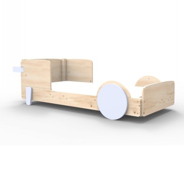 Eenpersoonsbed in Scandinavische stijl, geschikt voor kinderkamers