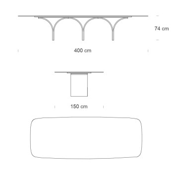 Arco Maxi para momentos importantes à mesa com família e amigos