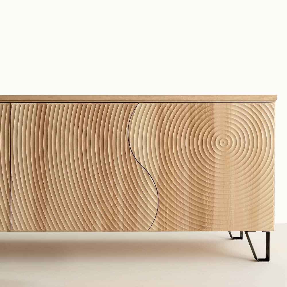 Optisches Sideboard von La Seggiola, nordisches Design und unverwechselbarer Stil