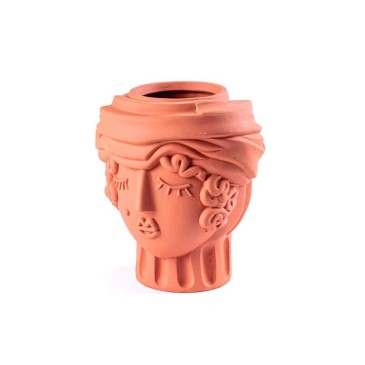 Seletti Magna Grecia terracotta vase in the Man or Woman version