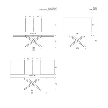 Table Altacom Fahrenheit : design élégant, fonctionnalité polyvalente