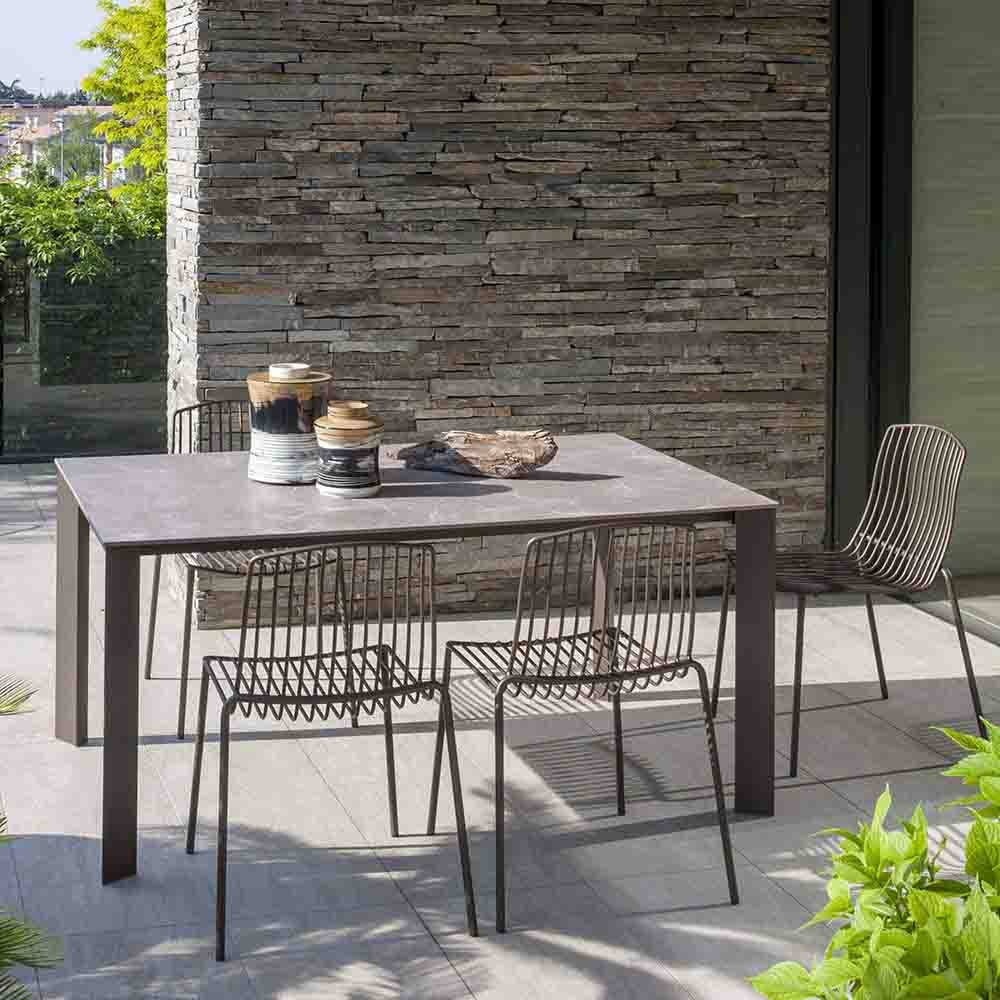 Table d'extérieur Scirocco d'Altacom : le design pour votre jardin