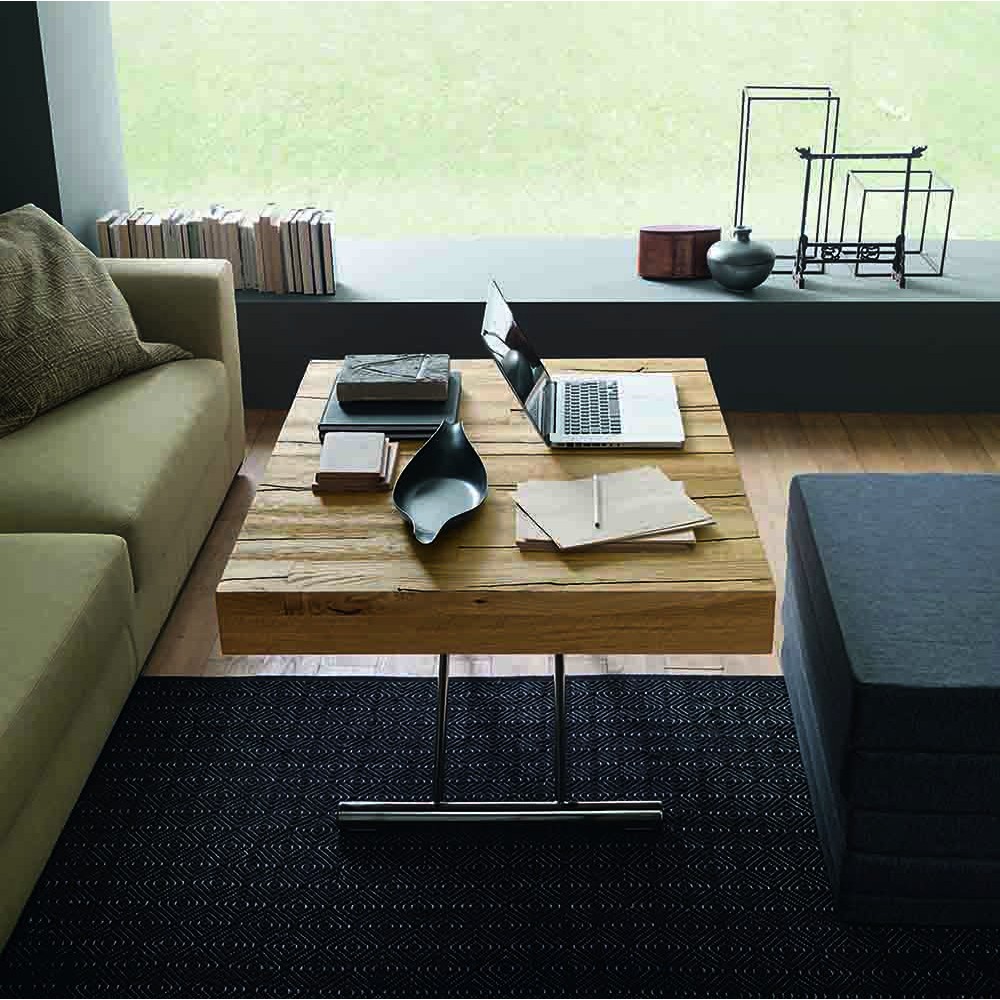 Coffee table convertible into a table or bed Tavoletto by Altacom