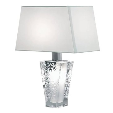 Lampe Vicky de Fabbian avec socle en cristal | kasa-store