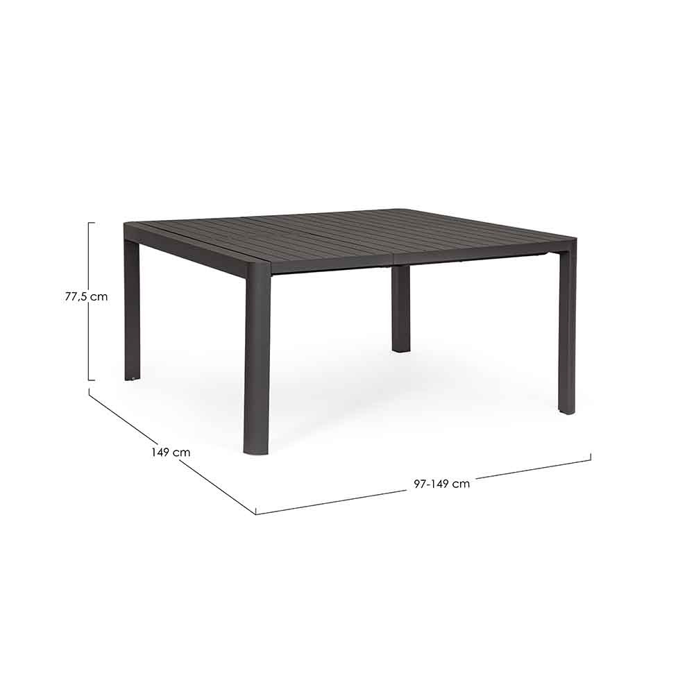 Bizzotto Kiplin extendable outdoor table