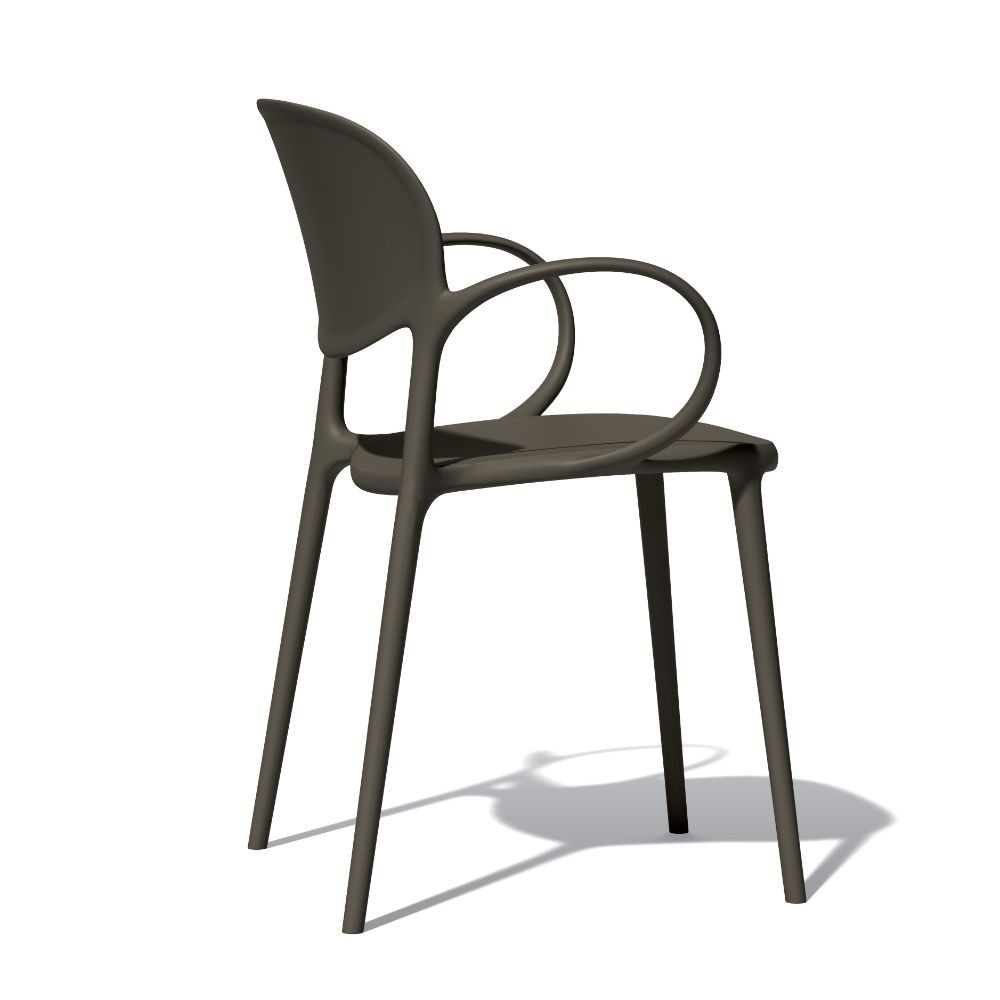 Connubia Abby outdoor chairs with or without armrests