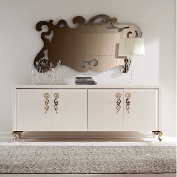 Aida shaped mirror by Cantori: style and originality for your home