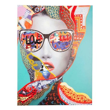 Pop-art canvasprint van Bizzotto | kasa-store