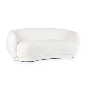 2θέσιος καναπές Tecla Λευκός | Bizzotto | Μοντέρνος σχεδιασμός και άνεση