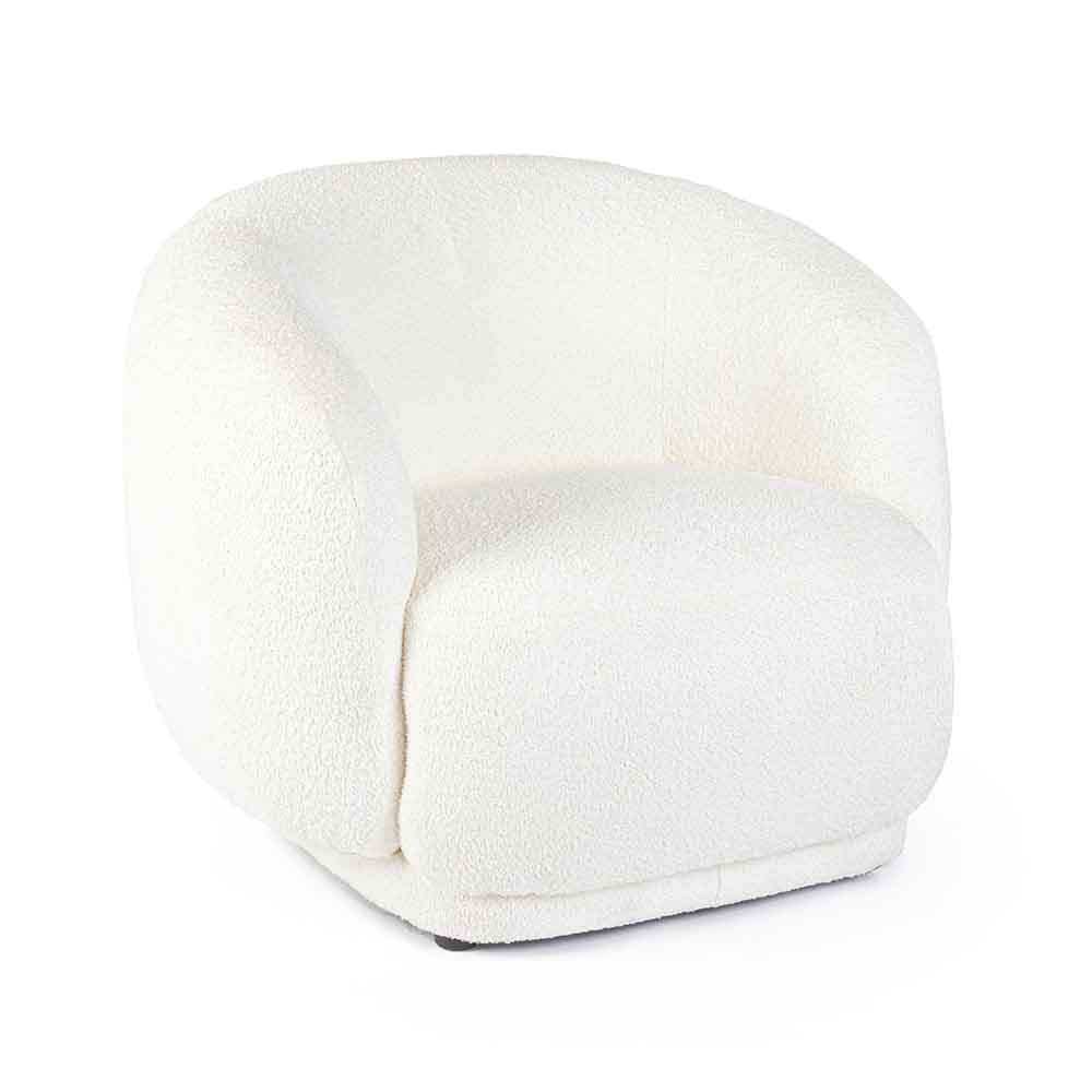 Fauteuil Tecla Blanc | Bizzotto | Design moderne et confort