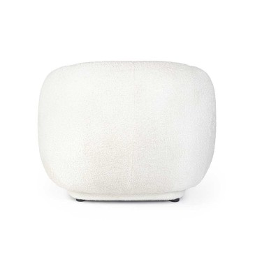 Tecla White Armchair | Bizzotto | Modern Design and Comfort