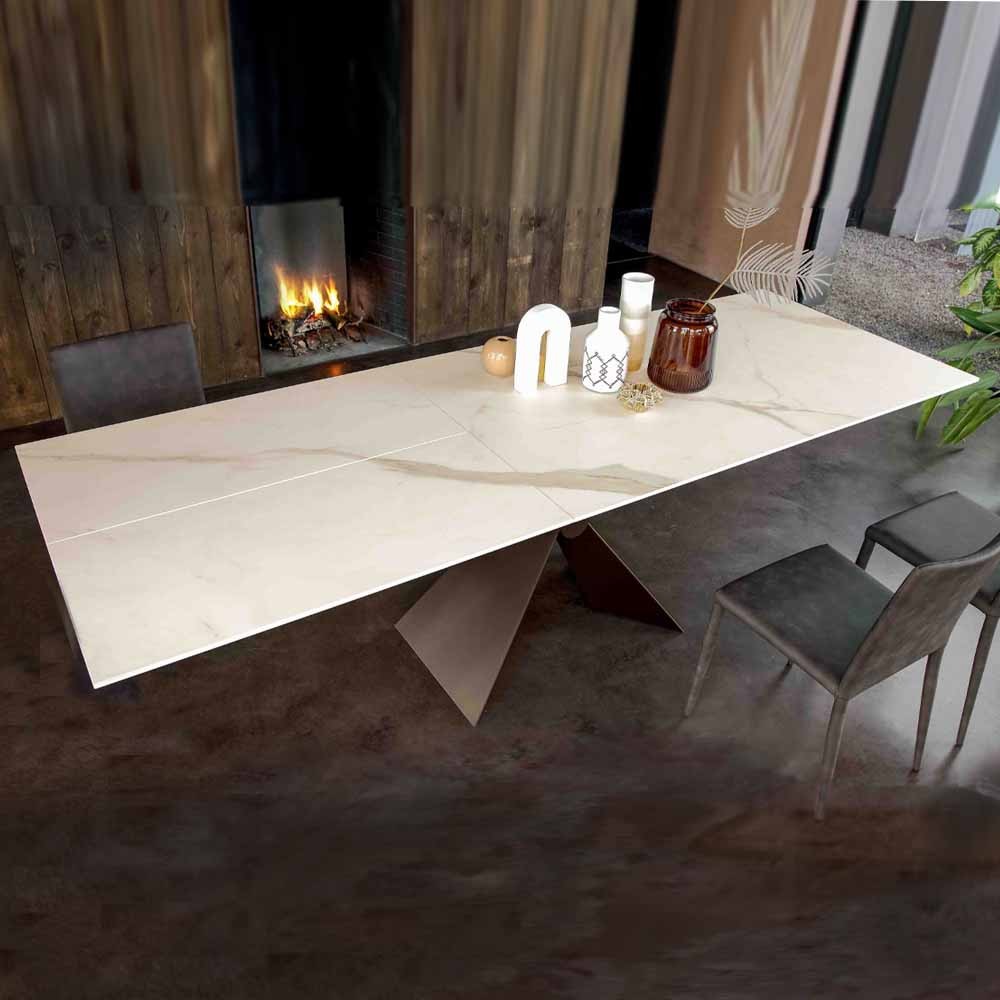 Sintesi a mesa extensível de design italiano da Altacom