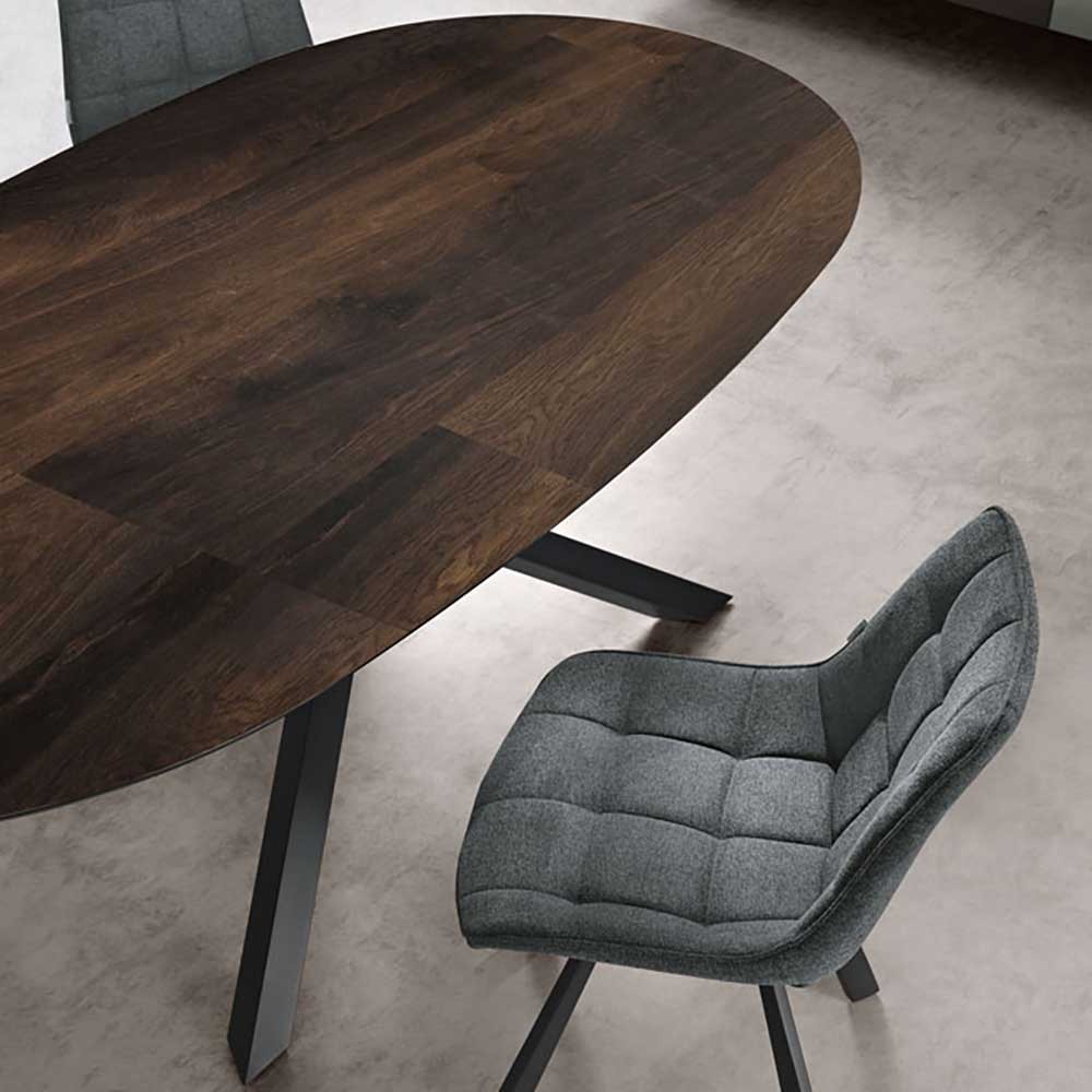 Mesa oval Ron by Capodarte | design moderno | conforto e elegância