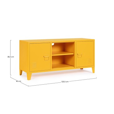 Cambridge TV cabinet by Bizzotto | industrial design