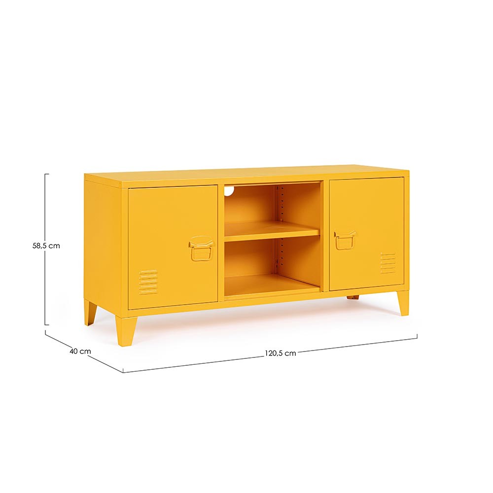 Cambridge TV cabinet by Bizzotto | industrial design