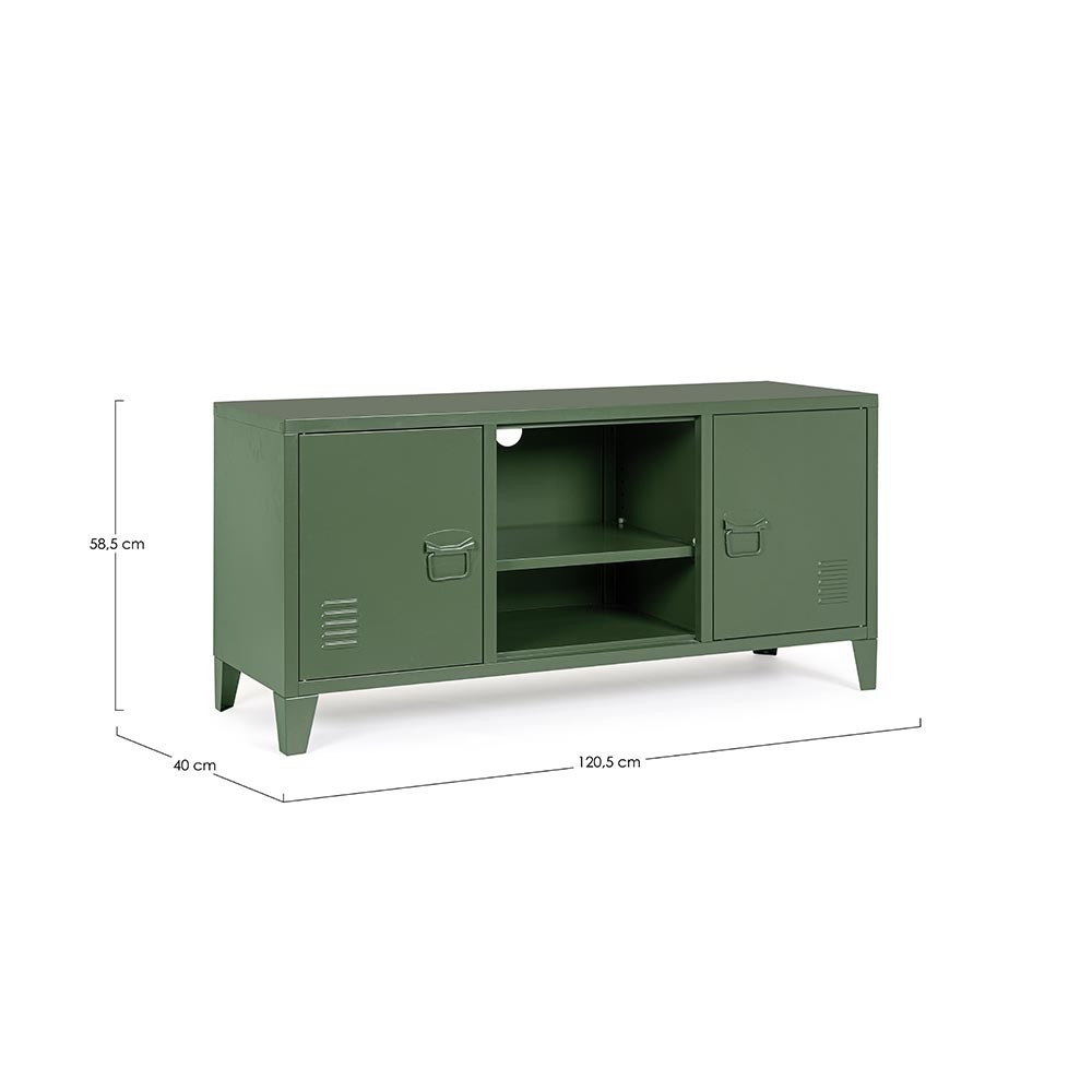 Cambridge TV cabinet by Bizzotto | industrial design