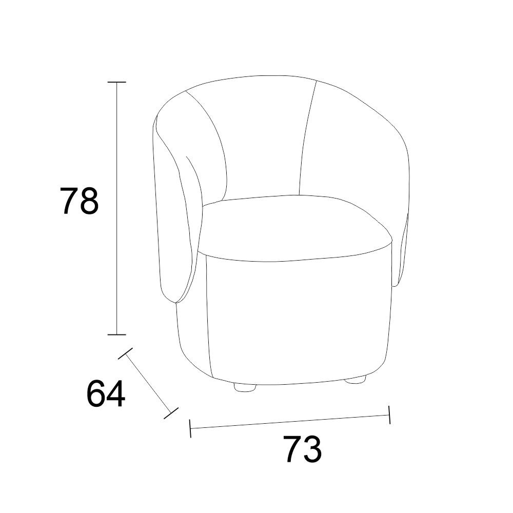 Sillón Planka Dallagnese | Relajación y refinamiento para tu salón