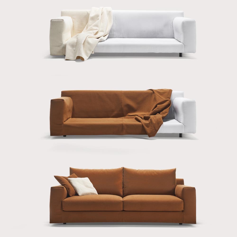 Rosini Divani Dress: three-seater sofa | made in Italy