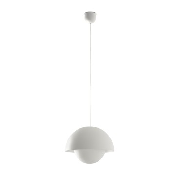 Marisol: Faro Barcelona designer pendant lamp | Diffused and height-adjustable light