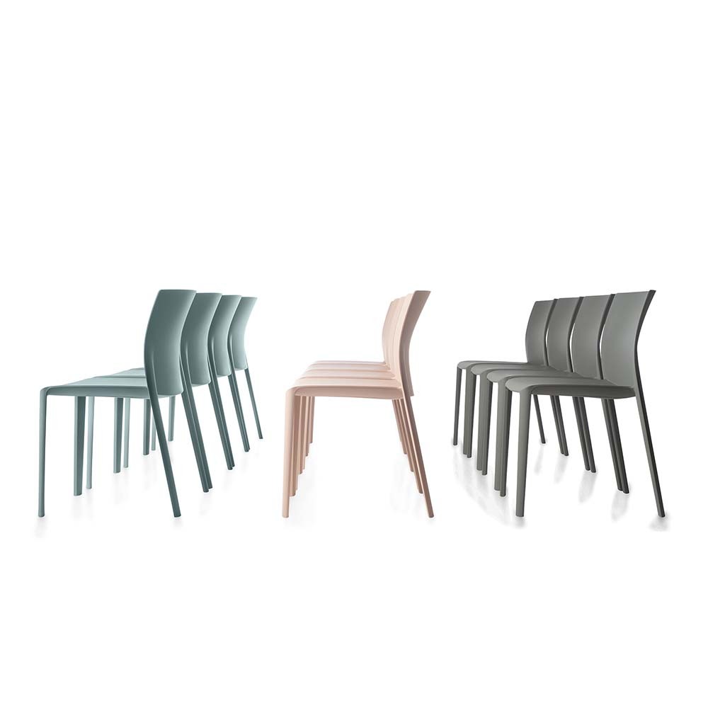 Klia: Modern chair in polypropylene | Design, functionality and resistance | Kastel