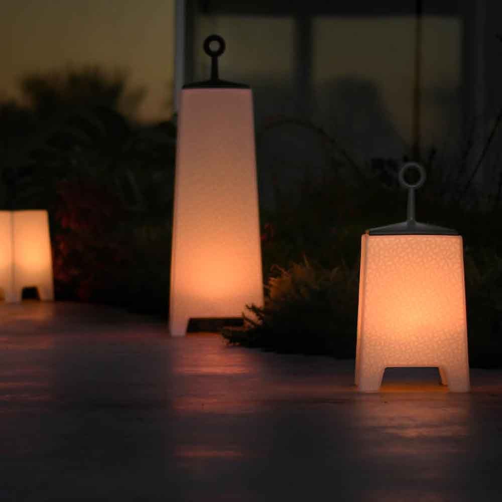 Mora from the Noma Line: Outdoor Lamp in Recyclable Polyethylene by Vondom