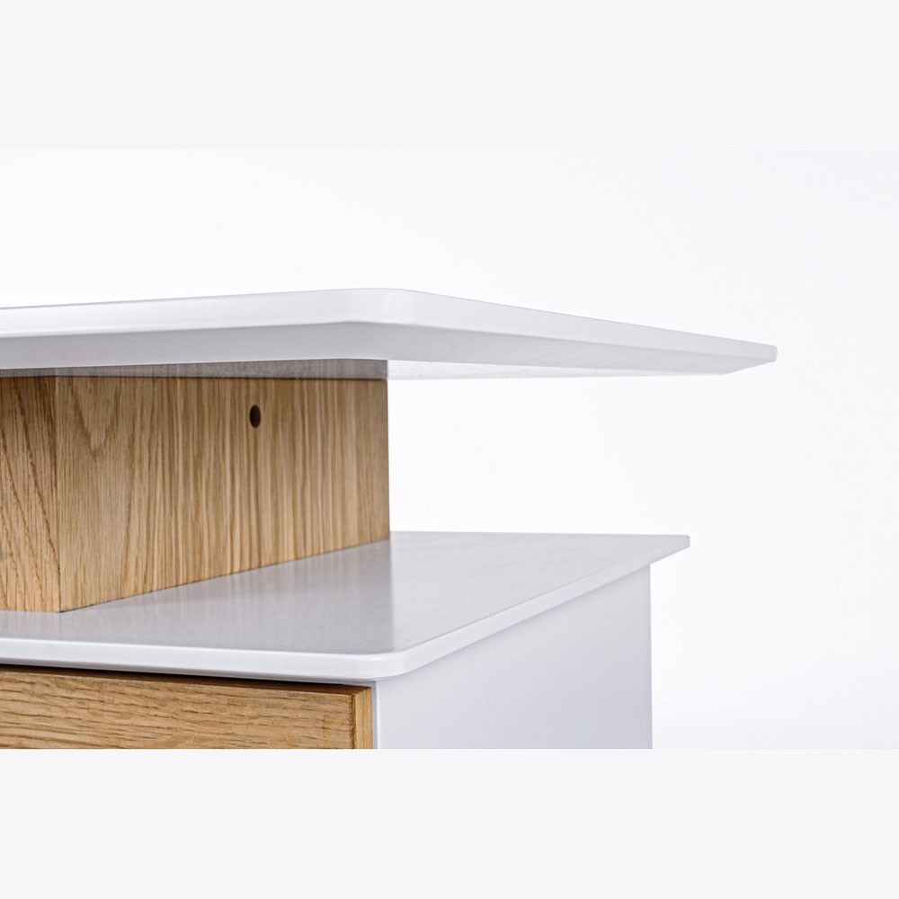 Montreal Nordic style desk by Bizzotto