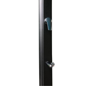 Sphera: Solar shower column for gardens, swimming pools, terraces and bathing establishments