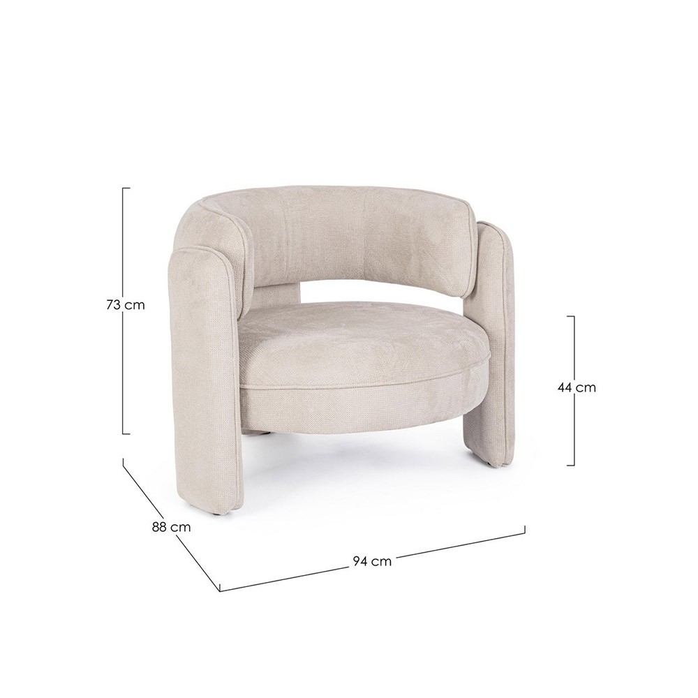 Fauteuil moderne : Aisha par Bizzotto | le fauteuil que vous cherchiez